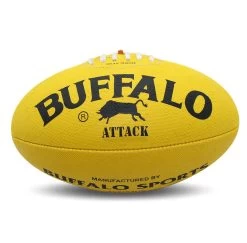 Buffalo Sports Attack All Weather Synthetic Football - Yellow