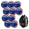 Buffalo Sports BG - 1000 Elite Premium Composite Basketball RWB 10 Pack