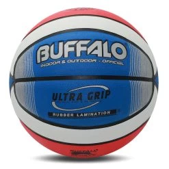 Buffalo Sports Cellular Rubber Basketball Red/White/Blue