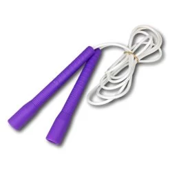 Buffalo Sports Classic Skipping Rope Purple Handles 2.7m