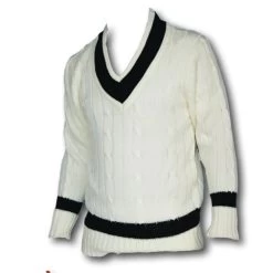 Buffalo Sports Cricket Jumper Long Sleeve - Black