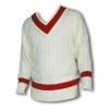 Buffalo Sports Cricket Jumper Long Sleeve - Red
