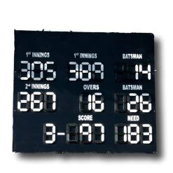 Cricket Scoreboard Deluxe Large Pick Up Only