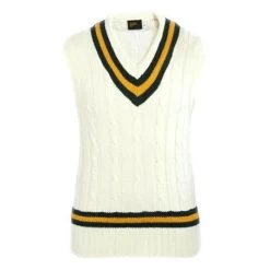 Buffalo Sports Cricket Vest - Green Gold