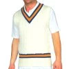 Buffalo Sports Cricket Vest - Royal Blue Gold