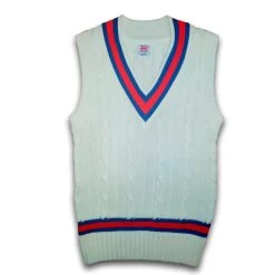 Buffalo Sports Cricket Vest - Royal Blue Red