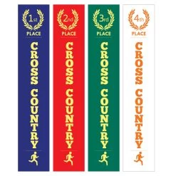 Cross Country Place Ribbons - Pack Of 25 (1st To 10th)