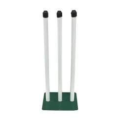 Buffalo Sports Deluxe Metal Spring Back Cricket Stumps