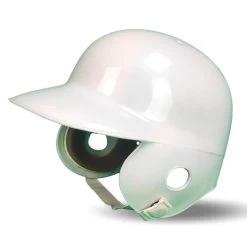 Economy Baseball Softball Batting Helmet -White
