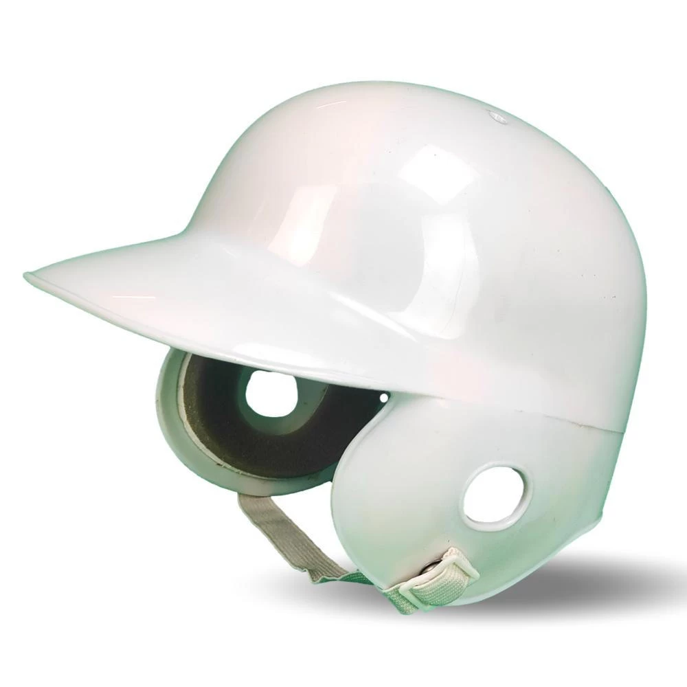 Economy Baseball Softball Batting Helmet -White 1 Economy Baseball Softball Batting Helmet -White