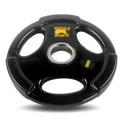 Buffalo Sports Elite Tri Grip Olympic Weight Plates 5kg