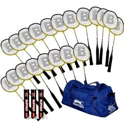 Buffalo Sports Grapower GP-190 Badminton Racquet Class Kit Of 20 With Shuttles