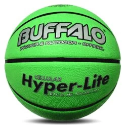 Buffalo Sports Hyper-Lite Cellular Rubber Basketball Neon Green