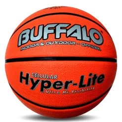 Buffalo Sports Hyper-Lite Cellular Rubber Basketball Neon Orange