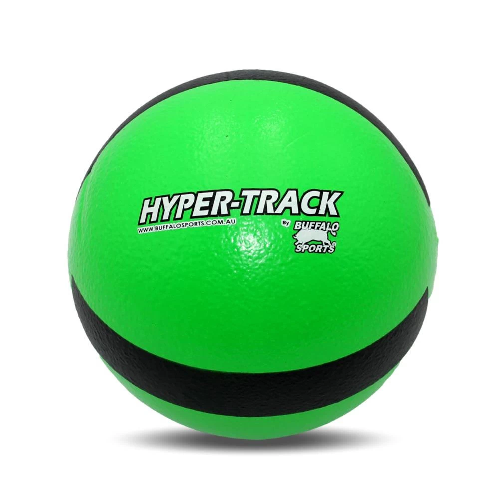 Buffalo Sports Hyper-Track Tuff Skin Foam Balls - Green 1 Buffalo Sports Hyper-Track Tuff Skin Foam Balls - Green