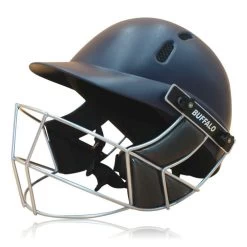 Buffalo Sports Impact Cricket Helmet - Navy Blue