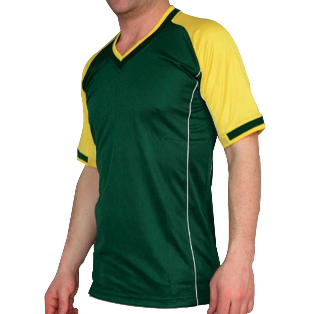 Multi Purpose Sports Shirt - Dark Green Gold 1 Multi Purpose Sports Shirt - Dark Green Gold