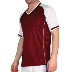 Multi Purpose Sports Shirt - Maroon White