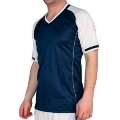 Multi Purpose Sports Shirt - Navy Blue White