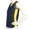 Multi Purpose Sports Singlet Female - Navy Gold