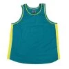 Multi Purpose Sports Singlet Male - Jade Green Gold White
