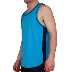 Multi Purpose Sports Singlet Male - Sky Navy Blue