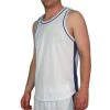 Multi Purpose Sports Singlet Male - White Blue Red