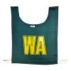 Buffalo Sports Netball Bib Set Bottle Green/Gold