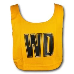 Buffalo Sports Netball Bib Set Gold/Black