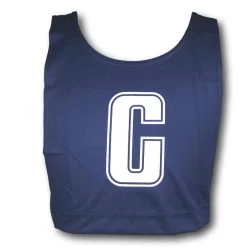 Buffalo Sports Netball Bib Set Navy Blue/White