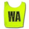 Buffalo Sports Netball Bib Set Neon Yellow/Black