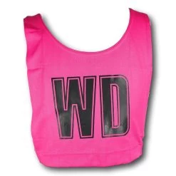 Buffalo Sports Netball Bib Set Pink/Black