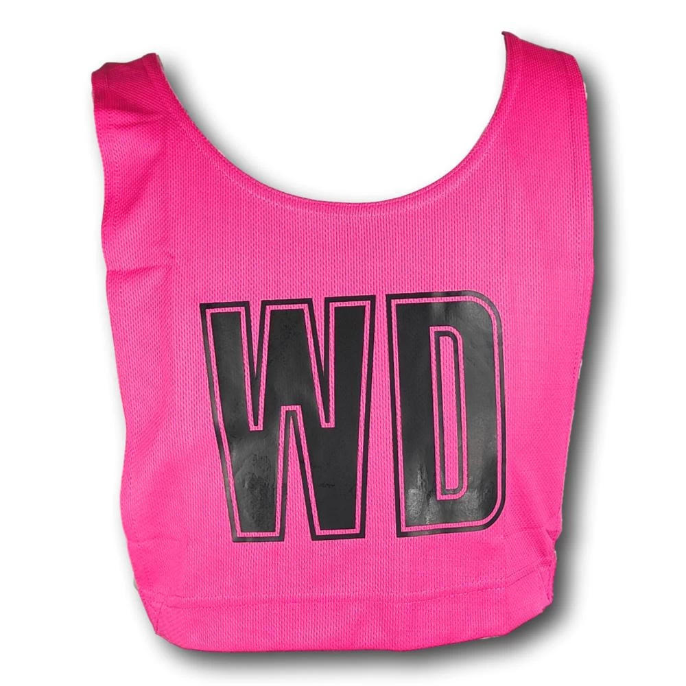 Buffalo Sports Netball Bib Set Pink/Black 1 Buffalo Sports Netball Bib Set Pink/Black