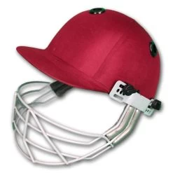 Buffalo Sports Pro Series Cricket Helmet Maroon