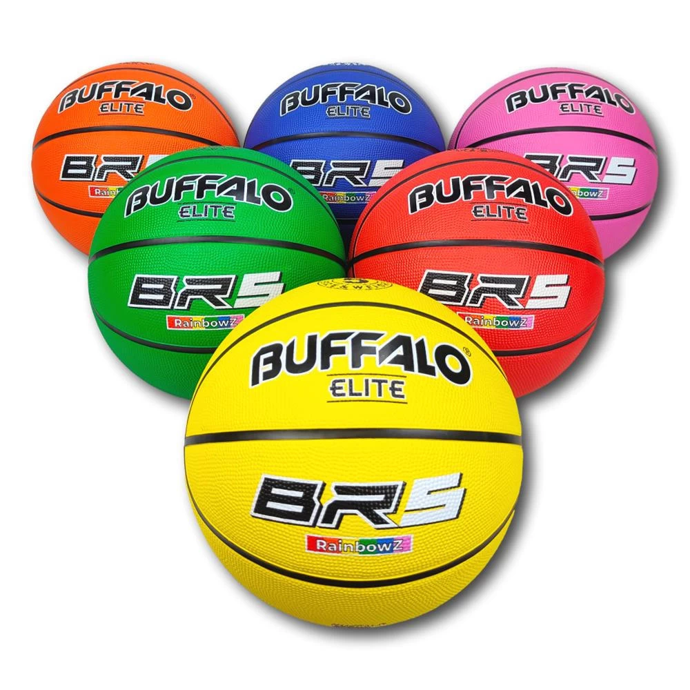 Buffalo Sports RainbowZ Basketballs Set Of 6 1 Buffalo Sports RainbowZ Basketballs Set Of 6