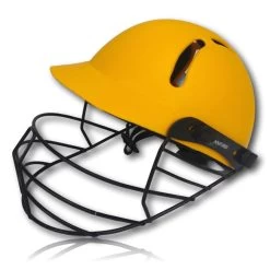 SF County Cricket Helmet Yellow