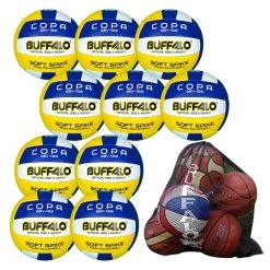 Buffalo Sports Soft Spike Volleyball 10 Pack