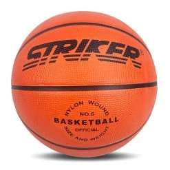 Striker Heavy Duty Rubber Basketball Size 6