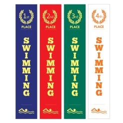 Swimming Place Ribbons - Pack Of 100