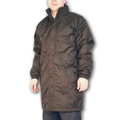 Buffalo Sports Team Stadium 3/4 Length Waterproof Jacket - Black