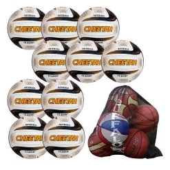 Cheetah Sports Classic Netball 10 Pack