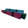 Foam Scooped Wedge With Headrest And Support Straps