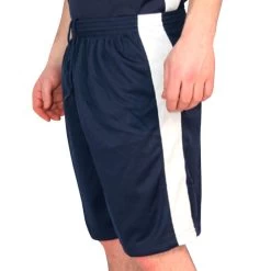 Multi Purpose Airflow Sports Shorts - Navy Blue White