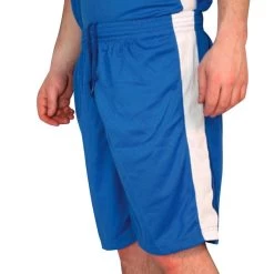 Multi Purpose Airflow Sports Shorts - Royal Blue White