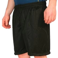 Multi Purpose Classic Unisex Sport Shorts - Black