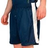 Multi Purpose Classic Unisex Sport Shorts - Navy Blue White