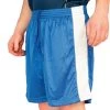 Multi Purpose Classic Unisex Sport Shorts - Royal Blue White